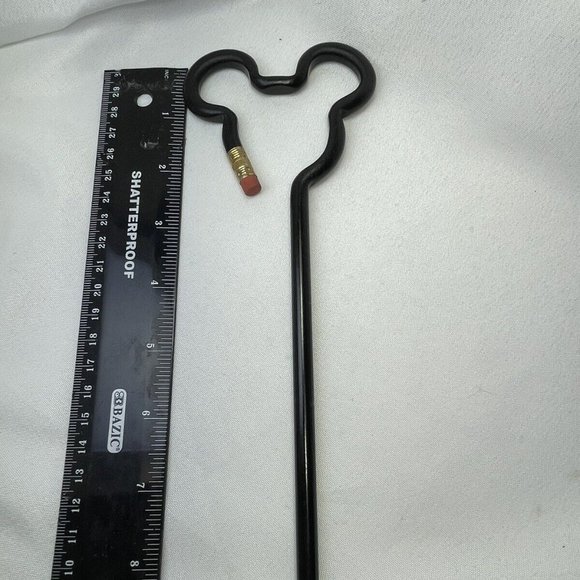 VINTAGE Black Bent DISNEY MICKEY MOUSE EARS PENCIL Magic Music Days Unsharpened - Picture 6 of 8